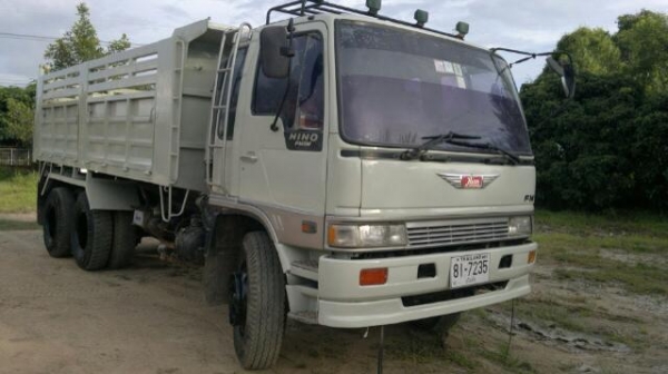 ขายรถ สิบล้อ HINO FM  3M ปี 38 กะบะเหล็กดั้ม รถพร้อมใช้งาน เอกสารพร้อมโอน