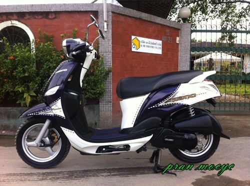 ขายyamaha filanoสีม่วงขาว ปี2012 ขายyamaha filanoสีม่วงขาว ปี2012