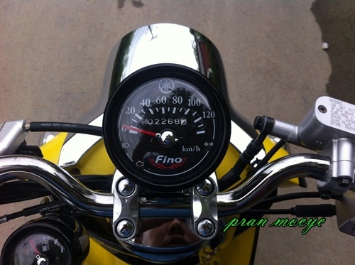 ขายyamaha fino(ps)สีดำเหลือง ปี2555 ขายyamaha fino(ps)สีดำเหลือง ปี2555