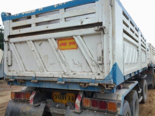 ขายรถสิบล้อ ISUZU DECA FXZ 270 HP EURO1 จดปี  48พ่วงแม่+ลูก 3คานยัด NGV ราคาต่อรองได้