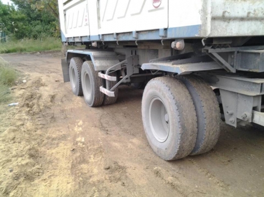 ขายรถสิบล้อ ISUZU DECA FXZ 270 HP EURO1 จดปี  48พ่วงแม่+ลูก 3คานยัด NGV ราคาต่อรองได้