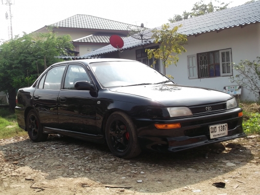 ขายtoyotaAE101ปี94สีสวยทำมาใหม่ชุดแต่งรอบคันภายในตัวนอก