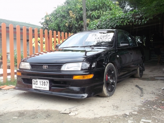 ขายtoyotaAE101ปี94สีสวยทำมาใหม่ชุดแต่งรอบคันภายในตัวนอก