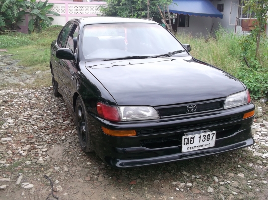 ขายtoyotaAE101ปี94สีสวยทำมาใหม่ชุดแต่งรอบคันภายในตัวนอก