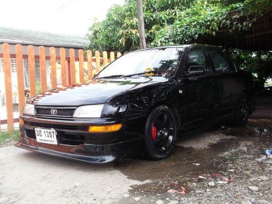 ขายtoyotaAE101ปี94สีสวยทำมาใหม่ชุดแต่งรอบคันภายในตัวนอก