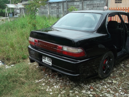 ขายtoyotaAE101ปี94สีสวยทำมาใหม่ชุดแต่งรอบคันภายในตัวนอก