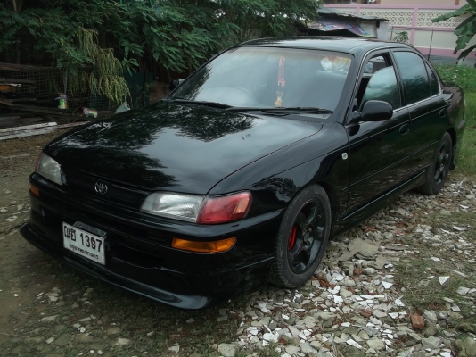 ขายtoyotaAE101ปี94สีสวยทำมาใหม่ชุดแต่งรอบคันภายในตัวนอก