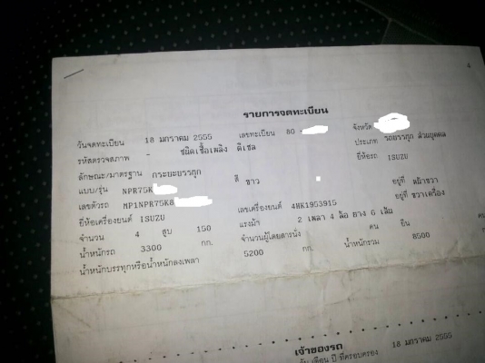 ขายรถ 6ล้อ NPR 150 ปี55 กะบะคาร์โก้ ยาว 5.5เมตร รถสวยพร้อมใช้งาน วิ่งงานน้อย