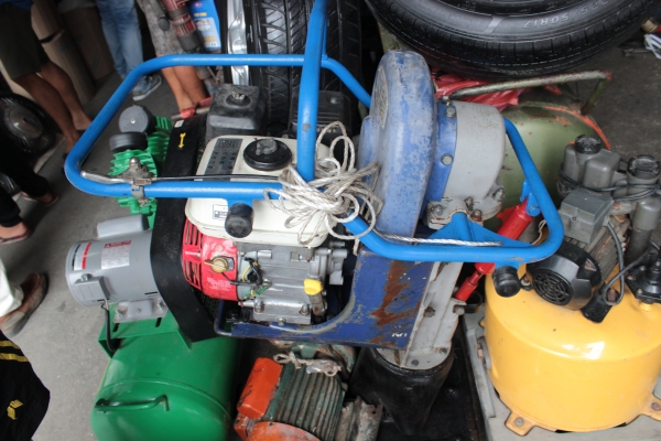 ขายเครื่องตบกระโดด เครื่อง honda gx120 17500บาท