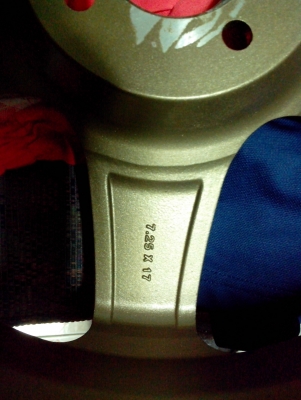 ขายแม็ก17.25 TE37  4/100 วันนี้ขาย5500วันเดียว