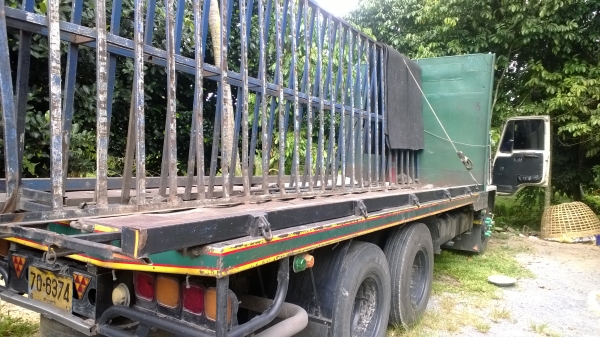 10ล้อเพลาเดียวISUZU FVM12MYK วางเครื่อง6HE1 เทอร์โบอินเตอร์คูลเลอร์...230 แรง