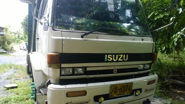 10ล้อเพลาเดียวISUZU FVM12MYK วางเครื่อง6HE1 เทอร์โบอินเตอร์คูลเลอร์...230 แรง