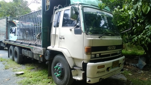 10ล้อเพลาเดียวISUZU FVM12MYK วางเครื่อง6HE1 เทอร์โบอินเตอร์คูลเลอร์...230 แรง