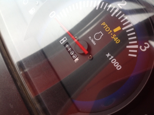 ปัญญาแทรคเตอร์มาแล้ว...จัดมาคูโบต้า L3608  โรตาลี่ตราช้างRX163 ทำงาน 1132 ชม.