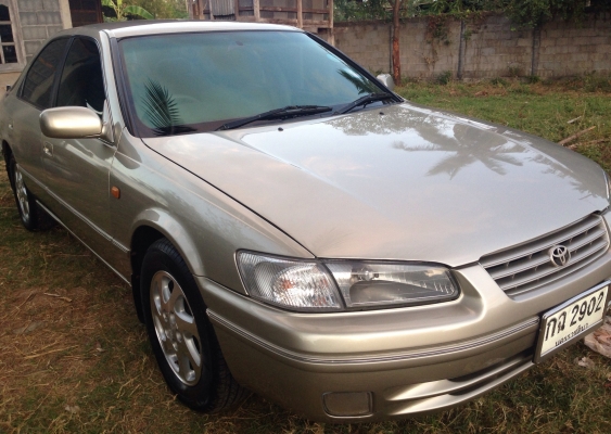 ฟรีดาวน์ ออกรถไม่ต้องใช้เงินเลย TOYOTA CAMRY 2.2 SEG AT ปี 2000 ท็อปสุด หรูหราสุด รุ่นไฟท้ายย้อย เครื่องแห้งแรงดีขับนิ่มนวลมาก ภายในเก๋งหรูหรา เบาะหนังแท้ปรับไฟฟ้าทั้งสองฝั่ง AIRBAG คู่หน้า CD DVD จอ เบรค ABS ครบครัน ช่วงล่างเดิมๆ ล้อแม็กลายสวย ยางสภาพดี ฟรีดาวน์ ออกรถไม่ต้องใช้เงินเลย TOYOTA CAMRY 2.2 SEG AT ปี 2000 ท็อปสุด หรูหราสุด รุ่นไฟท้ายย้อย เครื่องแห้งแรงดีขับนิ่มนวลมาก ภายในเก๋งหรูหรา เบาะหนังแท้ปรับไฟฟ้าทั้งสองฝั่ง AIRBAG คู่หน้า CD DVD จอ เบรค ABS ครบครัน ช่วงล่างเดิมๆ ล้อแม็กลายสวย ยางสภาพดี
