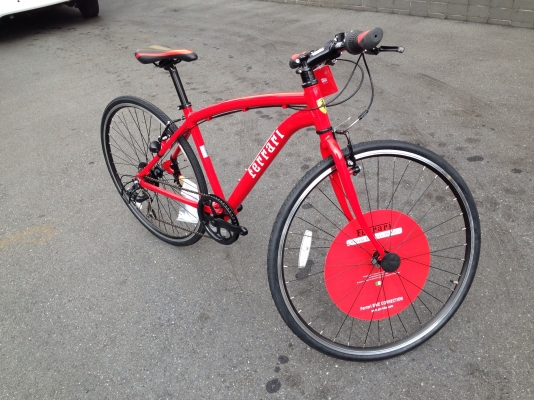 ขาย จักรยาน FERRARI touring สีแดง