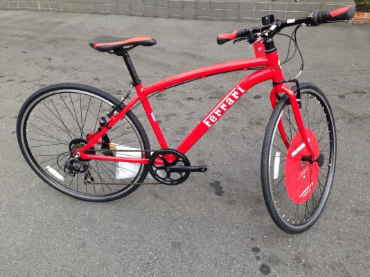ขาย จักรยาน FERRARI touring สีแดง