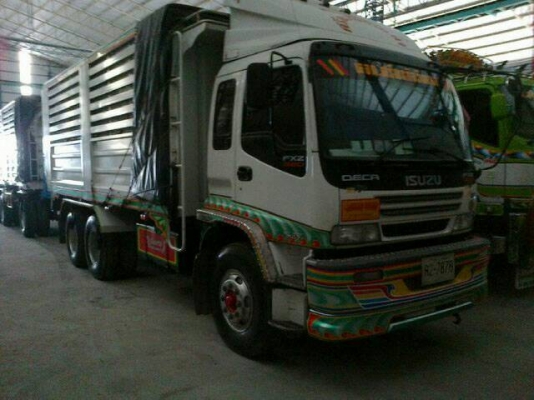 ขายด่วนรถพ่วงแม่-ลูก22ล้อ ISUZU DECA 320