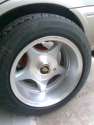 SP  15X8.5 ET-34 5/114 พร้อมยางBF 195-60-15