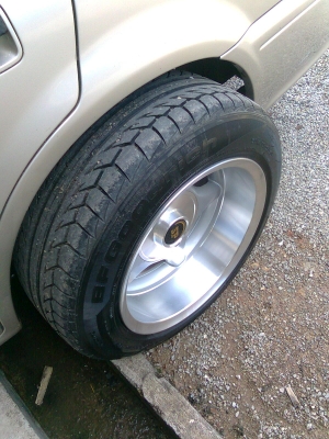 SP  15X8.5 ET-34 5/114 พร้อมยางBF 195-60-15