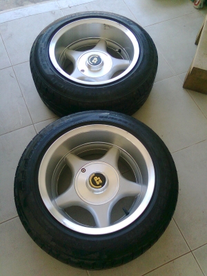 SP  15X8.5 ET-34 5/114 พร้อมยางBF 195-60-15
