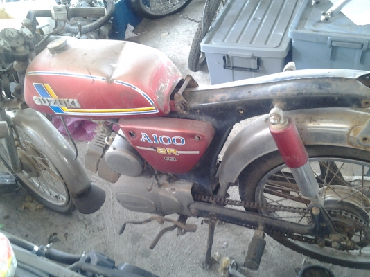 A100 SR cci แห้งๆ เดิมๆ ทะเบียน