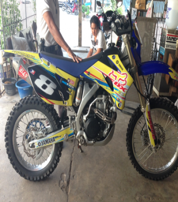 ขาย yamaha wr450 ปี 09 ขาย yamaha wr450 ปี 09