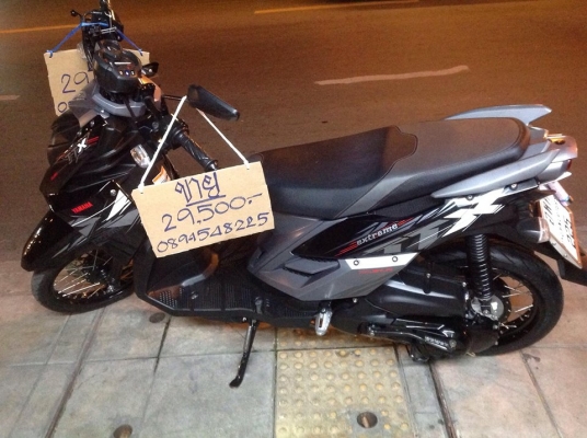 ขาย yamaha ttx ปี 2012 วิ่งน้อย 7,xxx . สภาพสวยมาก สีดำเทา