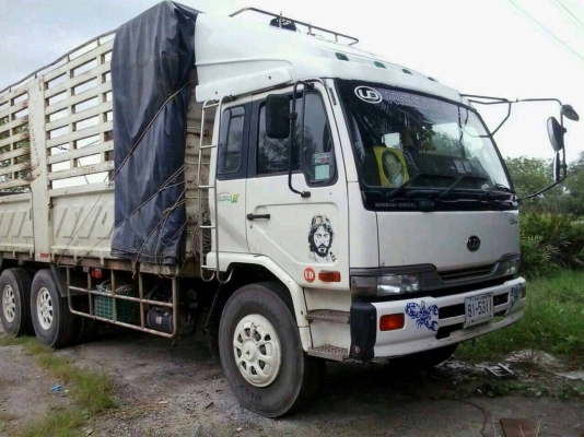 10ล้อเพลาเดียว250แรงNISSAN UD CDA214M กะบะเหล็กรั้วสูง...