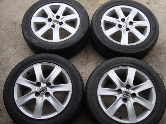ขายล้อเเม็ก Toyota Vios พร้อมยาง 195/55 R 15