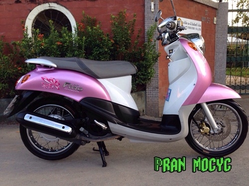 ขายyamaha fino สีชมพูขาว ปี2555 ขายyamaha fino สีชมพูขาว ปี2555