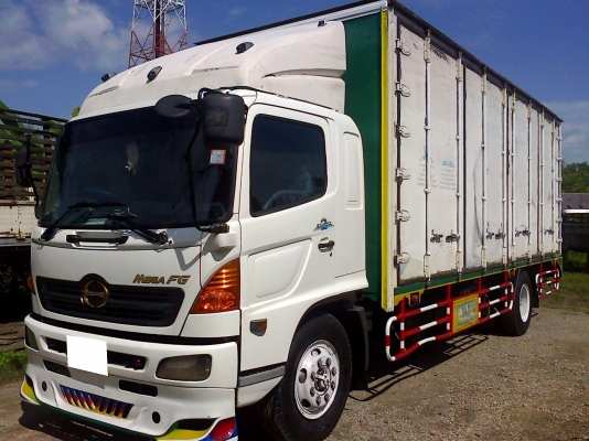 6 ล้อใหญ่ *ตู้ 10บาน* HINO *Euro.2* MEGA  FG1J 212 แรงม้า *ยาว 7.20 ม.* รถสวยเดิม+สวยจริง *รถห้างแท้*