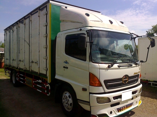 6 ล้อใหญ่ *ตู้ 10บาน* HINO *Euro.2* MEGA  FG1J 212 แรงม้า *ยาว 7.20 ม.* รถสวยเดิม+สวยจริง *รถห้างแท้*