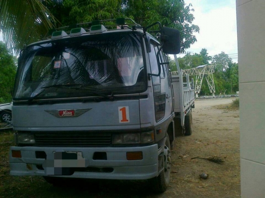 ขายรถติดเครนHINO 195 แรง ติดเครนTADANO 3ตัน