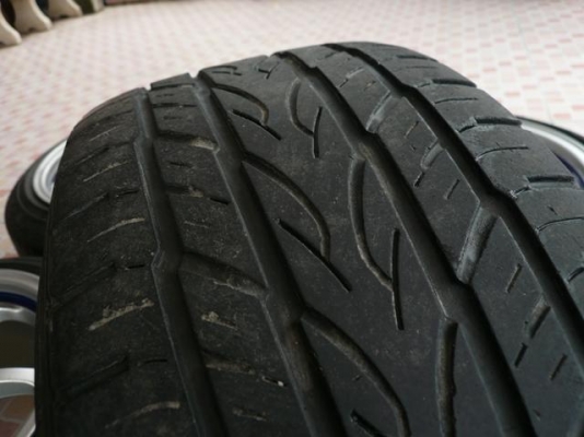 ขายล้อแท้ ADVAN RG 17" F 8.5 x R 9.5 สี SILVER