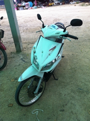 ขาย honda click 110i l สีขาวหัวฉีด 17500 บาท