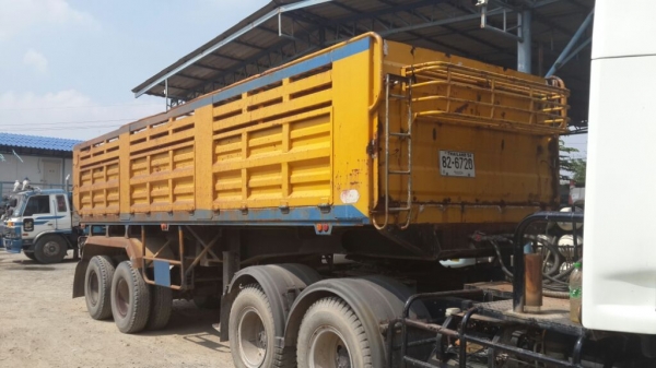 ขายหางเทรนเลอร์ดั้ม 8เมตร