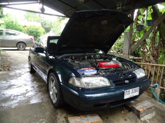 ขาย HYUNDAI  SONATA ปี 96 BODY ใหญ่ๆ ทะเบียนสวยๆเป็นรถเชียงราย  เนื้อที่ภายในกว้างขวาง