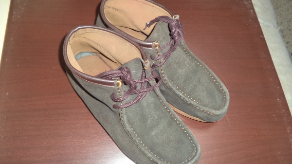 รองเท้า BUNKER SHOES size 42 สีดำ รองเท้า BUNKER SHOES size 42 สีดำ