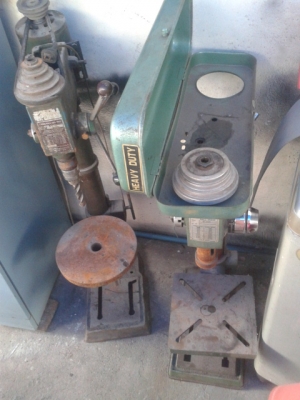 ขายเครื่องมือตามสภาพสว่านแท่น+ปากกา