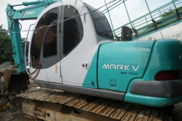 รถแบคโฮ  ยี่ห้อ KOBELCO SK120 MARK V