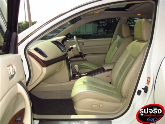 TEANA 2.5 XV ปี 2010 ติด LPG สีขาว