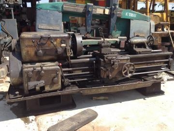 เครื่องกลึงญี่ปุ่น8 ฟุต 3 เพลาไม่เคยใช้งานในไทย