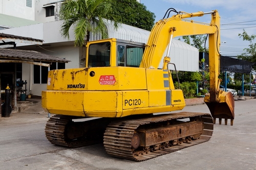 รถขุด Komatsu PC120-3 รถเก่านอก นำเข้าจากญี่ปุ่น พร้อมลุยงาน 091 695-6445