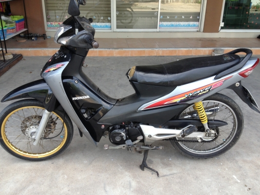 เวฟ 100s ยูบ็อก ปี49 เครื่องเดิมดี ชุดสีพอได้ เอกสารครบ ภาษีไม่ขาด