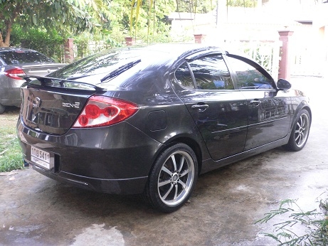 ขายรถ Proton Gen2 A/T ท็อปสุด Hight Line 5ประตู เกียร์ออโต้  ปี2009สีดำ ไม่เคยติดแก็ส