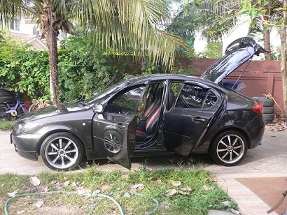 ขายรถ Proton Gen2 A/T ท็อปสุด Hight Line 5ประตู เกียร์ออโต้  ปี2009สีดำ ไม่เคยติดแก็ส