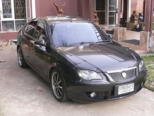 ขายรถ Proton Gen2 A/T ท็อปสุด Hight Line 5ประตู เกียร์ออโต้  ปี2009สีดำ ไม่เคยติดแก็ส