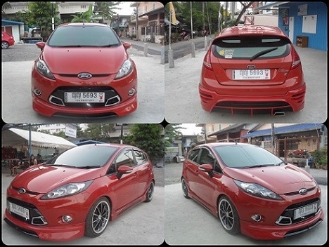 FORD FIESTA 1.6 SPORT. แต่งเต็ม หล่อเลย