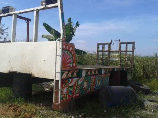 ขายด่วนแพเทเลอร์บรรทุกรถเกี่ยวข้าว มีบันไดไฮโดริกครบชุดพร้อมใช้